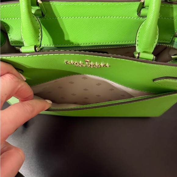 kate spade Vibrant Green Satchel Bag - Picture 4 of 8